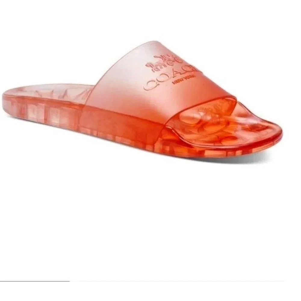 New Coach Ulyssa Slide Light Pink Jelly - Picture 1 of 5
